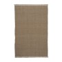 Tapis Noir Naturel 200 x 1 x 300 cm