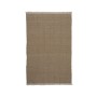 Alfombra Negro Natural 160 x 1 x 240 cm