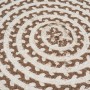 Alfombra NATUR V Blanco Natural 90 x 90 x 1 cm