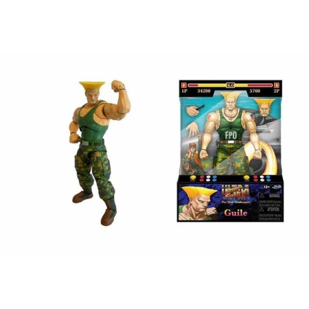 Figura de Acción Street Fighter Ii M. Guile 15 cm