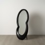 Espejo de pared Negro 85 x 170 x 10 cm