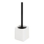 Brosse de salle de wc Blanc Céramique 10 x 10 x 33 cm