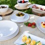 Bandeja Quid Select Basic Blanco Melamina 32 x 13 cm (24 Unidades)