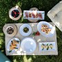 Bandeja Quid Select Basic Blanco Melamina 32 x 13 cm (24 Unidades)