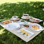 Bandeja Quid Select Basic Blanco Melamina 32 x 13 cm (24 Unidades)