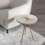 Table d'appoint Beige Doré 38 x 38 x 50 cm