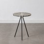 Table d'appoint Blanc Noir 38 x 38 x 50 cm