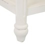 Table d'appoint Blanc 72 x 47 x 77 cm