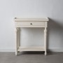 Table d'appoint Blanc 72 x 47 x 77 cm