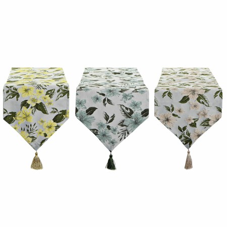 Chemin de Table DKD Home Decor Jacquard Polyester (3 pcs) (30 x 180 x 180 cm)