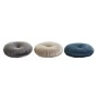 Coussin DKD Home Decor De Sol Bleu Beige Gris Polyester Velours (3 pcs) (40 x 40 x 10 cm)