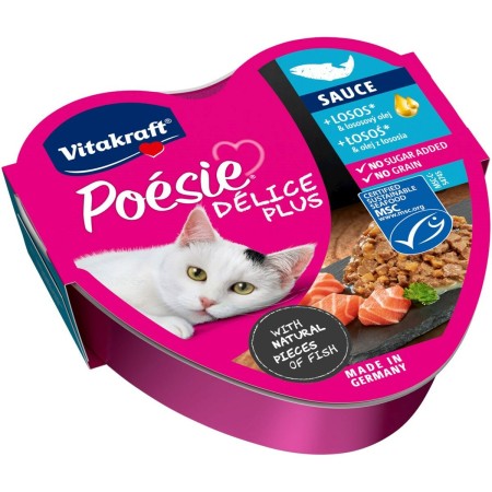 Comida para gato Vitakraft POESIE DELICE PLUS 85 g