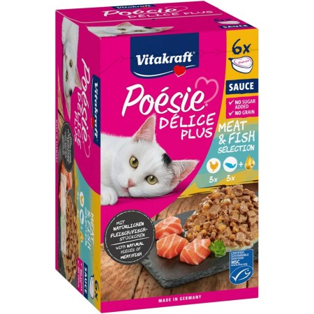 Aliments pour chat Vitakraft POESIE DELICE PLUS Poulet
