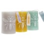 Bougie DKD Home Decor Traditionnel Abeille (3 pcs) (7 x 7 x 10 cm)