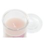 Bougie Parfumée DKD Home Decor Rose (8.5 x 8.5 x 15 cm)