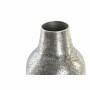 Vase DKD Home Decor Doré Argenté Aluminium (13 x 13 x 41 cm) (2 Unités)