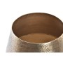 Cache-pot DKD Home Decor Argenté Doré Aluminium (20 x 20 x 17 cm) (2 Unités)