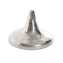 Pot à Bougie DKD Home Decor Argenté Aluminium (38 x 10 x 38 cm)