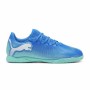 Chaussures de Futsal pour Enfants Puma Future 7 Play It Bleu