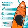 Planche de Paddle Surf Gonflable avec Accessoires Winvey SUP-O Orange