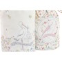 Dispositif de retenue de porte DKD Home Decor Cigogne Coton Lin (13 x 13 x 20 cm) (2 Unités)