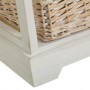 Caisson à Tiroirs SWEET HEART Crème Naturel 40 x 29 x 58 cm