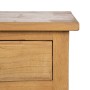 Console Naturel 130 x 35 x 85 cm