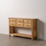 Console Naturel 130 x 35 x 85 cm