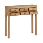 Console Naturel 85 x 26 x 85 cm