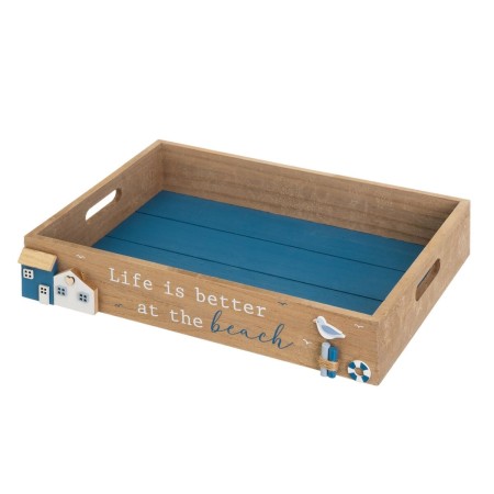Plateau Bois MDF 40 x 32 x 7 cm