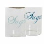 Boîte DKD Home Decor Sugar Transparent Turquoise Menthe Acacia Verre Borosilicaté (2 Unités)