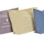 Trousse de toilette DKD Home Decor Bleu Jaune Bordeaux Moderne (32 x 7 x 22 cm) (3 Unités)