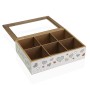 Caja para Infusiones Versa Madera 17 x 7 x 24 cm