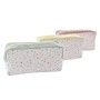 Trousse de toilette DKD Home Decor Rouge Beige Vert Jaune (30 x 10 x 15 cm) (3 Unités)