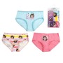 Pack de culottes pour fille Gabby's Dollhouse Multicouleur 3 Unités