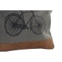 Trousse de toilette DKD Home Decor Gris Bicyclette (28 x 3 x 21 cm)