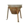 Jarrón Home ESPRIT Beige Metal 49 X 49 X 93 cm