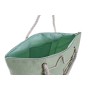 Sac de plage DKD Home Decor Beige Polyester Coton Corail Menthe (52 x 14 x 38 cm) (2 Unités)