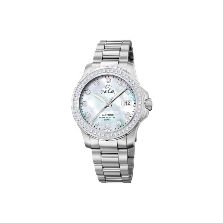 Montre Homme Jaguar Blanc Argenté (Ø 34 mm)