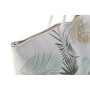 Sac de plage DKD Home Decor Beige Marron Polyester Vert (60 x 16 x 42 cm)