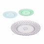 Assiette plate La Mediterránea Multicouleur Plastique 24 Unités