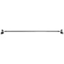 Tringle à Rideau DKD Home Decor Extensible Métal Gris foncé Feuille d'une plante (160 x 16 x 16 cm)