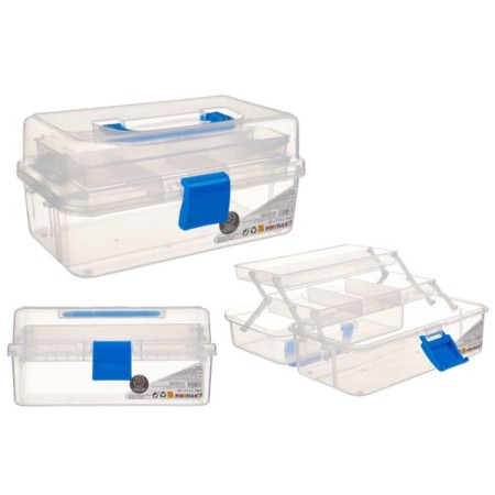 Caja Multiusos Transparente Metal