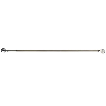 Tringle à Rideau DKD Home Decor Extensible Doré Métal Spirales (160 x 16 x 16 cm)