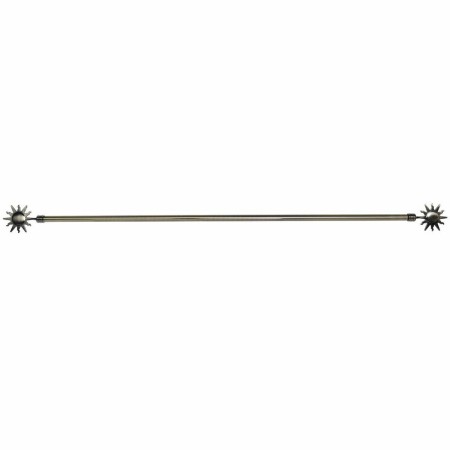 Tringle à Rideau DKD Home Decor Extensible Doré Métal soleil (160 x 16 x 16 cm)