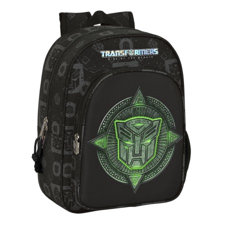 Cartable Transformers Noir 26 x 34 x 11 cm