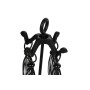 Acessoires de cheminée DKD Home Decor Noir Fonte (21,5 x 21,5 x 66 cm)