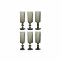 Set de Verres Home ESPRIT Argenté 6 Unités