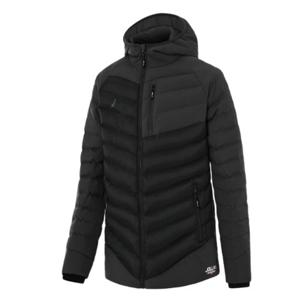 Chaqueta Deportiva para Hombre Joluvi Heat Riva Negro