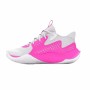 Chaussures de Basket-Ball pour Adultes Under Armour Jet '23 Blanc